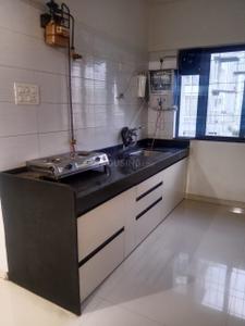 Kitchen Image of 900 Sq.ft 1 BHK Apartment / Flat for rent in Tyagi Windwards, Wakad Pune for Rs. 28000