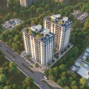 Image of 1457 Sq.ft 2 BHK Apartment / Flat for sale in Harsiddh Heartland, Randesan, Gandhinagar for Rs. 6318000
