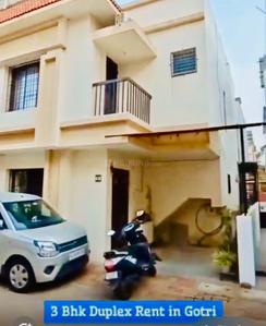 Image of 1750 Sq.ft 3 BHK Villa for rent in Elegance Buildcon Apple, Gotri, Vadodara for Rs. 16000