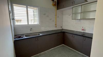 Kitchen Image of 700 Sq.ft 1 BHK Apartment / Flat for rent in Kalyan Nagar Bengaluru for Rs. 20000