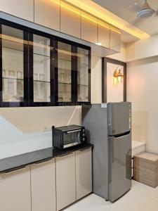 Kitchen Image of 1600 Sq.ft 3 BHK Apartment / Flat for rent in Prozone Palms, Somalwada Nagpur for Rs. 60000