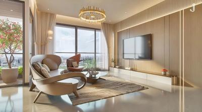 Hall Image of 2105 Sq.ft 4 BHK Apartment / Flat for sale in Jhamtani Ace Abundance, Mundhwa Pune for Rs. 28500000