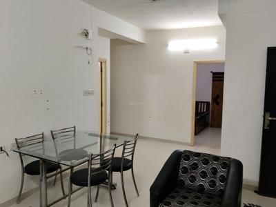 Living Room Image of 612 Sq.ft 2 BHK Apartment / Flat for rent in Vaishno Devi Circle Ahmedabad for Rs. 25000