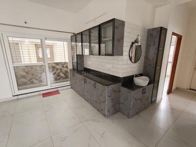 Kitchen Image of 1800 Sq.ft 3 BHK Builder Floor for rent in Shaikpet Hyderabad for Rs. 42000