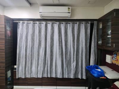 Bedroom Image of 420 Sq.ft 1 BHK Apartment / Flat for rent in Paradigm Pushpanjali Residency Phase III, Kasarvadavali Thane for Rs. 18200