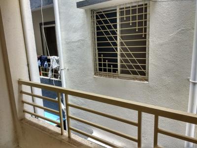 Balcony Image of 450 Sq.ft 1 BHK Apartment / Flat for sale in Manjari Budruk Pune for Rs. 2100000