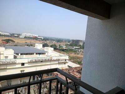 Balcony Image of 1092 Sq.ft 2 BHK Apartment / Flat for rent in Nandan Carnival, Adgaon Nashik for Rs. 15000