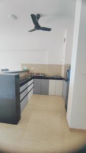 Kitchen Image of 640 Sq.ft 1 RK Studio for rent in Lodha Belmondo, Gahunje Pune for Rs. 37000