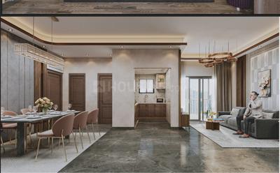 Hall Image of 1300 Sq.ft 3 BHK Apartment / Flat for sale in The 96, Lake Town Kolkata for Rs. 8800000
