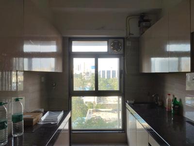 Kitchen Image of 715 Sq.ft 2 BHK Apartment / Flat for sale in Veena Smart Homes, Kandivali West Mumbai for Rs. 15000000