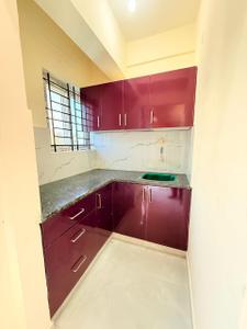 Kitchen Image of 600 Sq.ft 1 BHK Apartment / Flat for rent in Bilekahalli Bengaluru for Rs. 24999