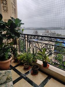 Balcony Image of 2650 Sq.ft 4 BHK Apartment / Flat for sale in Hiranandani Gardens Odyssey I, Powai Mumbai for Rs. 127500000