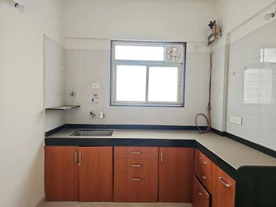 Kitchen Image of 685 Sq.ft 1 BHK Apartment / Flat for sale in Nyati Elan, Wagholi Pune for Rs. 4530000