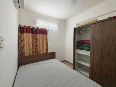Bedroom Image of 550 Sq.ft 1 BHK Apartment / Flat for rent in Puppalaguda Hyderabad for Rs. 22000