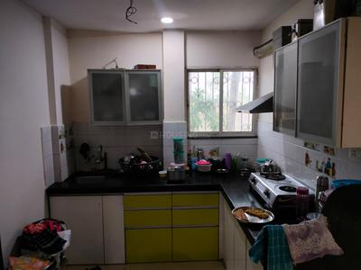 Kitchen Image of 1200 Sq.ft 4 BHK Duplex for rent in HBK Radhe Greens, Sonegaon Nagpur for Rs. 15000