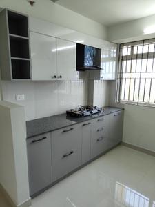Kitchen Image of 1284 Sq.ft 3 BHK Apartment / Flat for rent in Desai DD Sports City Pavilion, Veiloor Thiruvananthapuram for Rs. 29600