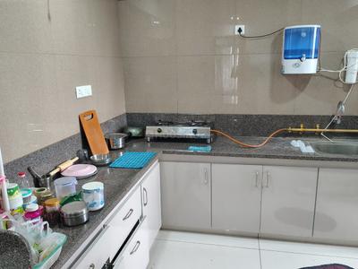 Kitchen Image of 1800 Sq.ft 3 BHK Apartment / Flat for rent in Dev Param, Chandkheda Ahmedabad for Rs. 40000