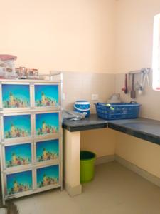 Kitchen Image of 895 Sq.ft 3 BHK Apartment / Flat for sale in Maheshtala Kolkata for Rs. 3500000