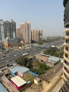 Balcony Image of 1040 Sq.ft 2 BHK Apartment / Flat for rent in Rise Organic, Wave City Ghaziabad for Rs. 25000