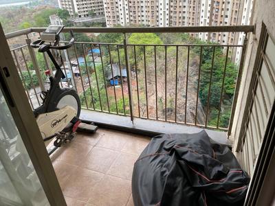 Balcony Image of 761 Sq.ft 2 BHK Apartment / Flat for sale in Lodha Splendora, Thane West Thane for Rs. 11000000
