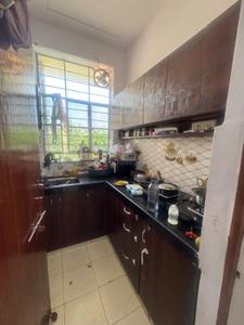 Kitchen Image of 550 Sq.ft 2 BHK Apartment / Flat for sale in Godavari Apartment, Pratap Nagar Jaipur for Rs. 1695000