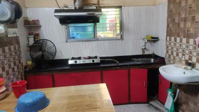 Kitchen Image of 680 Sq.ft 2 BHK Apartment / Flat for sale in Belghoria Kolkata for Rs. 2200000