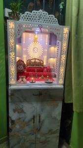 Pooja Room Image of 700 Sq.ft 2 BHK Apartment / Flat for rent in Crystal Panvelkar Aangan, Vasind Thane for Rs. 15000