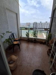 Balcony Image of 1250 Sq.ft 3 BHK Apartment / Flat for rent in Undri Pune for Rs. 32000