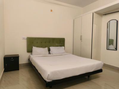Bedroom Image of 650 Sq.ft 1 BHK Apartment / Flat for rent in Thanisandra Bengaluru for Rs. 17500