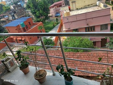 Balcony Image of 900 Sq.ft 2 BHK Apartment / Flat for sale in Dakshineswar Kolkata for Rs. 3500000