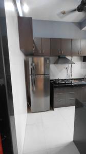 Kitchen Image of 900 Sq.ft 2 BHK Apartment / Flat for rent in Sheth Vasant Fiona, Thane West Thane for Rs. 44000