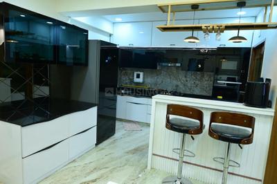Kitchen Image of 3250 Sq.ft 4 BHK Apartment / Flat for rent in Swagat Agacia, Sargasan Gandhinagar for Rs. 65000