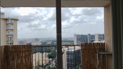 Balcony Image of 1600 Sq.ft 3 BHK Apartment / Flat for rent in Bhartiya Nikoo Homes Phase 2, Thanisandra Bengaluru for Rs. 57000