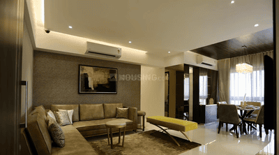 Living Room Image of 650 Sq.ft 2 BHK Apartment / Flat for sale in Rodium Xone, Kandivali West Mumbai for Rs. 19500000