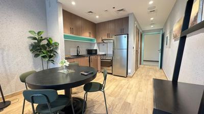 Kitchen Image of 1076 Sq.ft 1 BHK Apartment / Flat for sale in Jumeirah Village Dubai for Rs. 30666066