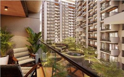 Balcony Image of 1575 Sq.ft 2 BHK Apartment / Flat for sale in MBA Om Height, Zundal Ahmedabad for Rs. 6125000