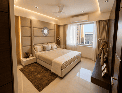 Bedroom Image of 1500 Sq.ft 3 BHK Apartment / Flat for sale in Kachana Raipur for Rs. 5556005