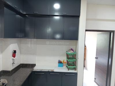 Kitchen Image of 1100 Sq.ft 2 BHK Apartment / Flat for sale in Venue 82, Shilaj Ahmedabad for Rs. 7500000