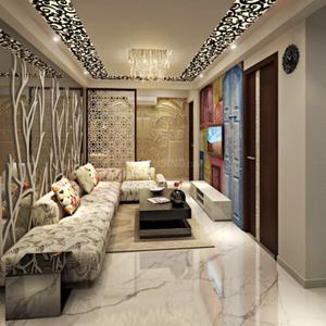 Hall Image of 1920 Sq.ft 3 BHK Apartment / Flat for sale in Aadinath Sagar Heights, Kalyan West Kalyan for Rs. 14800000