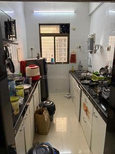 Kitchen Image of 640 Sq.ft 1 BHK Apartment / Flat for sale in Proviso Dhanishtha, Kopar Khairane Navi Mumbai for Rs. 9500000