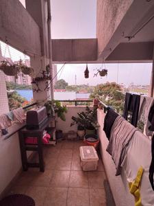 Balcony Image of 928 Sq.ft 2 BHK Apartment / Flat for rent in Mantra Senses, Handewadi Pune for Rs. 20000
