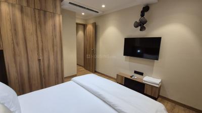 Bedroom Image of 600 Sq.ft 1 BHK Apartment / Flat for rent in Divine Shivom Khar Station, Khar West Mumbai for Rs. 210000