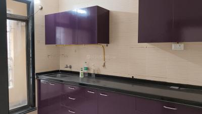 Kitchen Image of 900 Sq.ft 2 BHK Apartment / Flat for rent in Kopar Khairane Navi Mumbai for Rs. 48000