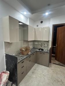 Kitchen Image of 800 Sq.ft 2 BHK Builder Floor for rent in Vivek Vihar New Delhi for Rs. 25000