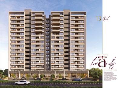 Image of 1485 Sq.ft 2 BHK Apartment / Flat for sale in Shiv Aayansh Aura, Adalaj, Gandhinagar for Rs. 6200000