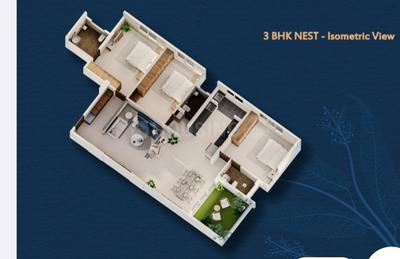 Image of 1782 Sq.ft 3 BHK Apartment / Flat for sale in The Nest Anamay, Kothrud, Pune for Rs. 29500000
