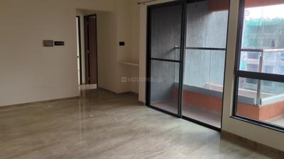 Living Room Image of 1100 Sq.ft 3 BHK Builder Floor for rent in VTP Aethereus Phase I, Mahalunge Pune for Rs. 32000