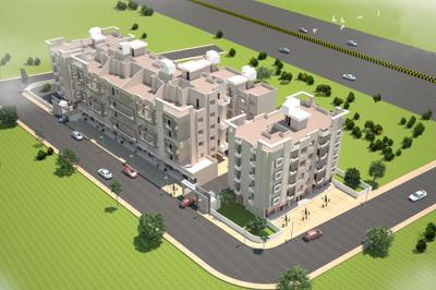Image of 930 Sq.ft 2 BHK Apartment / Flat for sale in Mewani Ramchintan Park, Padegaon, Aurangabad for Rs. 4200000