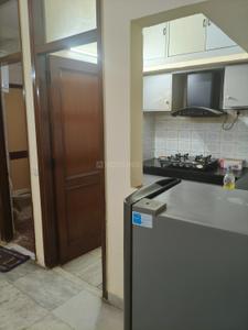 Kitchen Image of 1002 Sq.ft 2 BHK Builder Floor for rent in Lajpat Nagar New Delhi for Rs. 45040