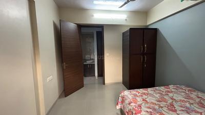 Bedroom Image of 1140 Sq.ft 2 BHK Apartment / Flat for rent in Neelsidhi Atlantis, Nerul Navi Mumbai for Rs. 72000